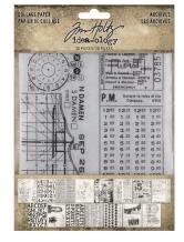 Tim Holtz Collage Paper Archives