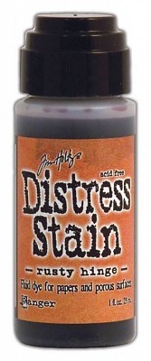Distress Stain Rusty Hinge