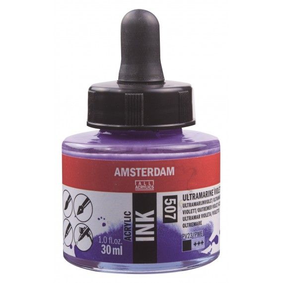 Amsterdam Acrylic Ink Ultramarine Violet