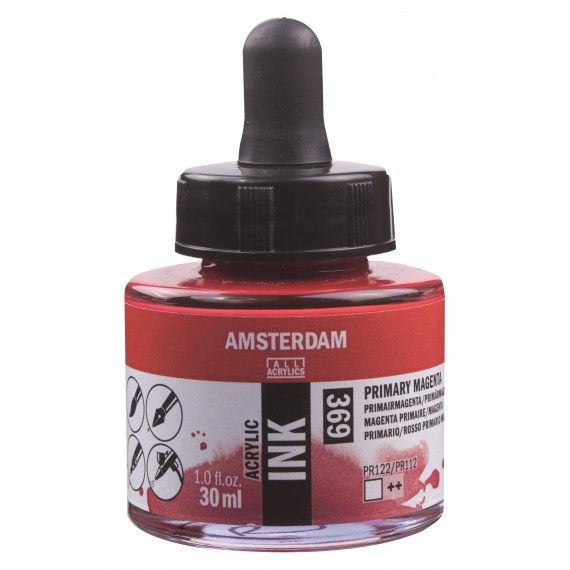 Amsterdam Acrylic Ink Primary Magenta