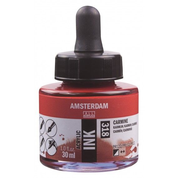 Amsterdam Acrylic Ink Carmine
