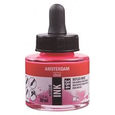 Amsterdam Acrylic Ink Reflex Rose