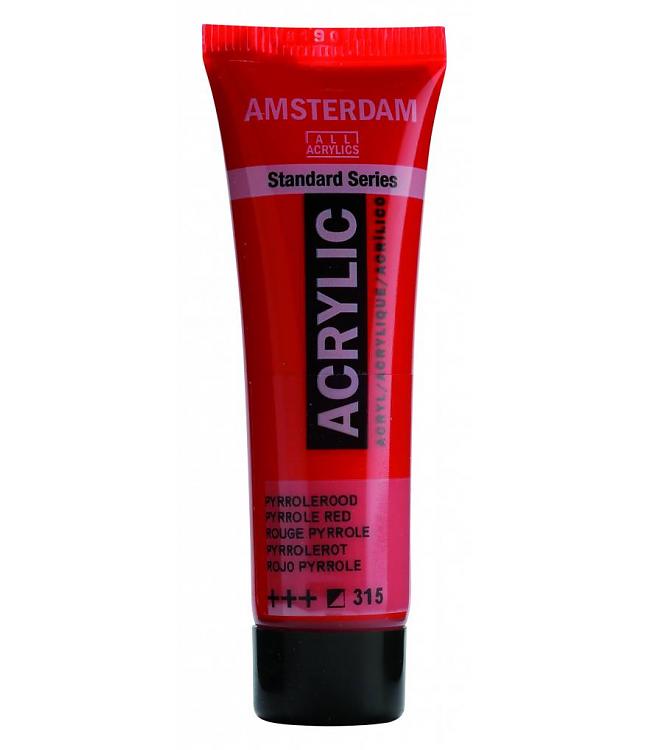 Amsterdam Acrylic Paint Pyrole Red