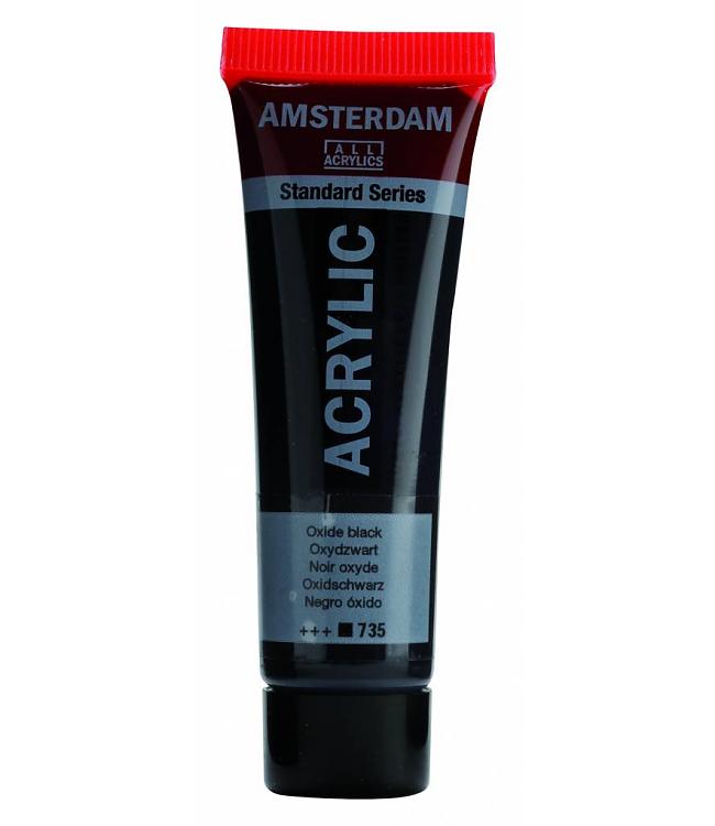 Amsterdam Acrylic Paint Oxide Black.