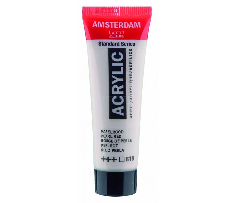 Amsterdam Acrylic Paint Pearl Red