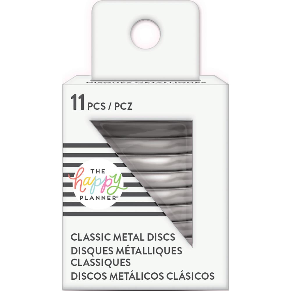 Mambi Medium Metal Discs Silver