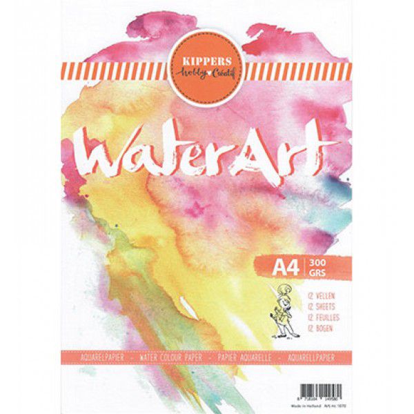 WaterArt Aquarel papier A4 300 grams