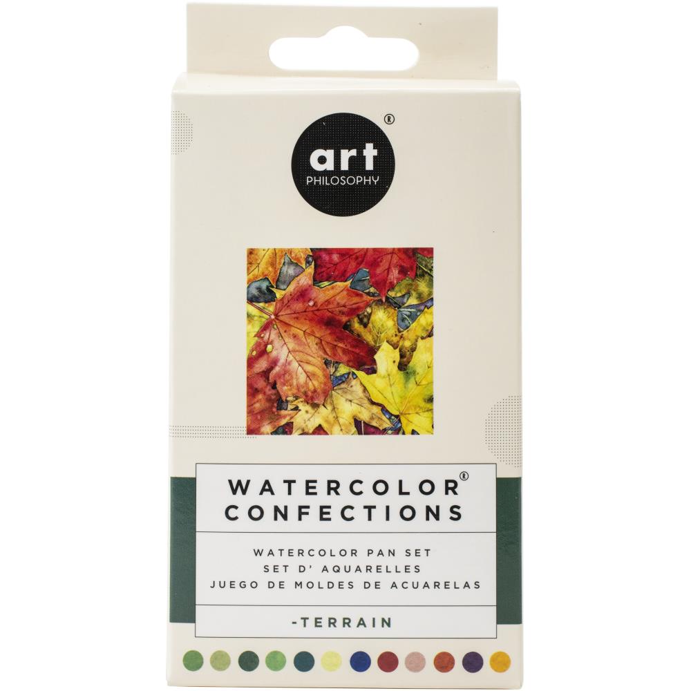 Prima Watercolor Confections Watercolor Pans Terrain