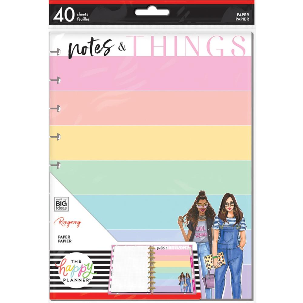 Mambi Medium Planner Fill Paper Rongrong Notes and Things