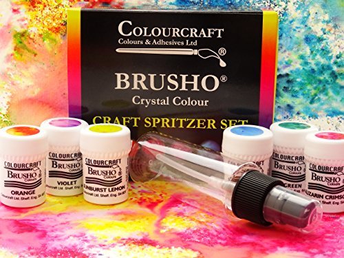 Brusho Craft Spritzer Set