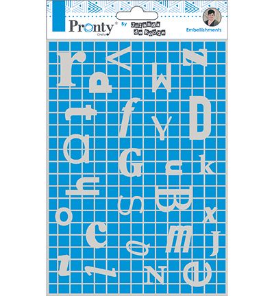 Pronty Chipboard Letters Frame By Jolanda