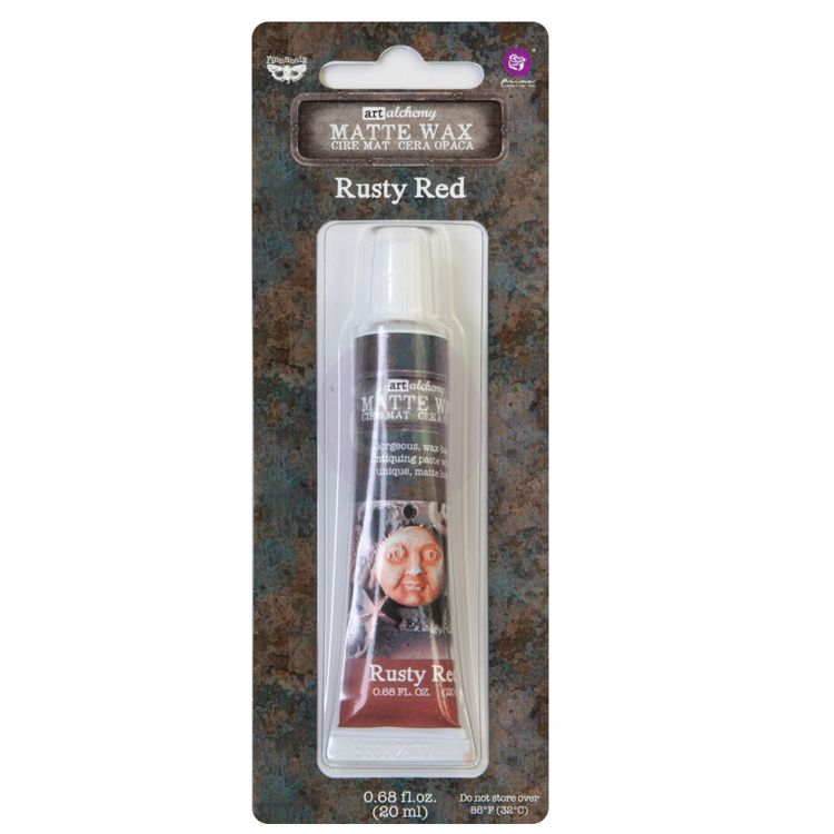 Finnabair Rusty Red Art Matte Wax 