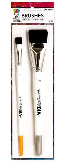 Ranger Dina Wakley Media Brushes 1,5 en 0,5 inch
