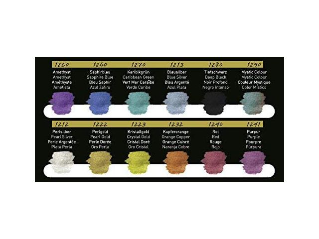 Fine-Tec Pearlescent Colours (12 colors)