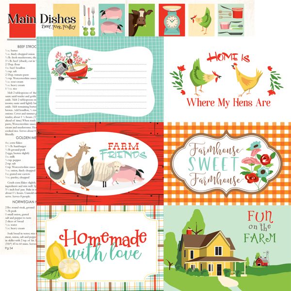 CB Farm to Table 6x4 Journaling Cards