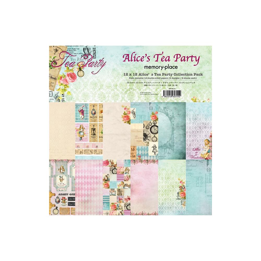 Memory Place Paperpad Alice Tea party 12 inch