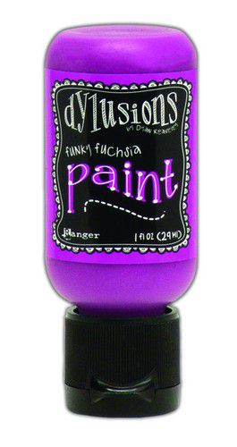 Dylusions Shimmer Paint Funky Fuchsia