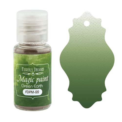 FD Dry Paint Magic paint Green Earth