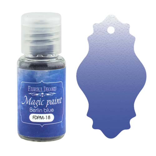 FD Dry Paint Magic paint Berlin Blue