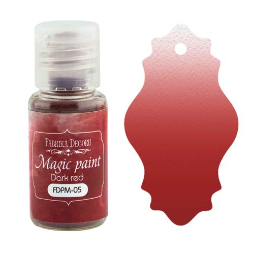 FD Dry Paint Magic paint Dark Red