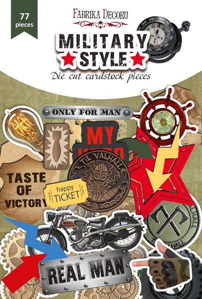 FD Military Style Die Cuts