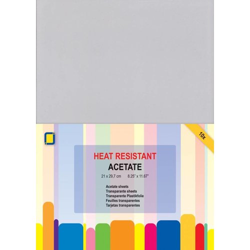 JeJe Heat Resistant Acetate A4