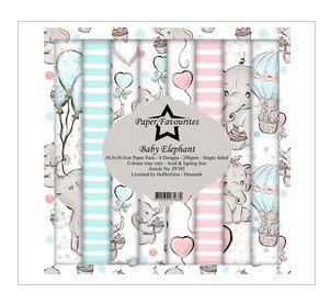 Paper Favourites Baby Elephant Paper Pad 12 inch.