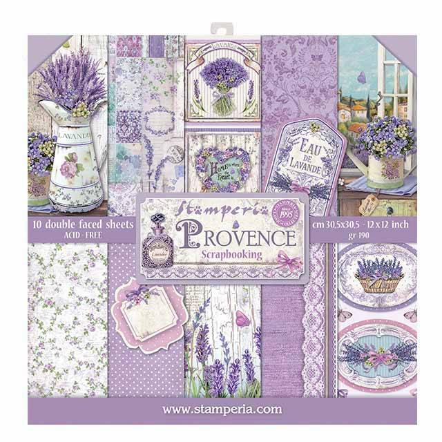 Stamperia Paperpad  Provence 12 inch