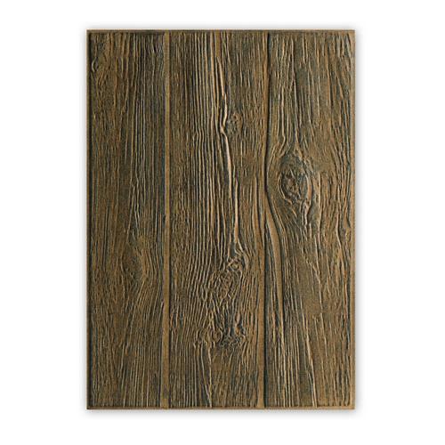 Sizzix TH 3D Texture Fades Embossing Folder Wood Planks
