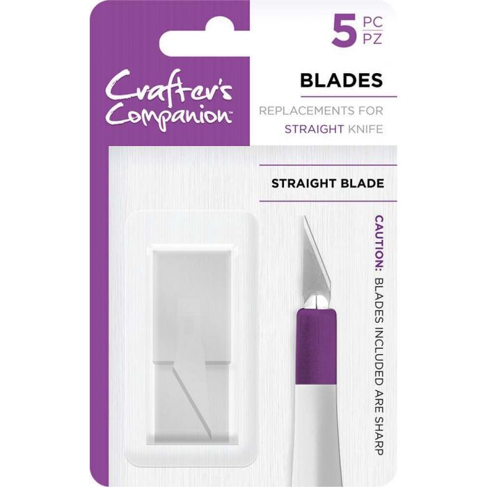 Crafters Companion Softgrip Craft Knife Straight replacement blades