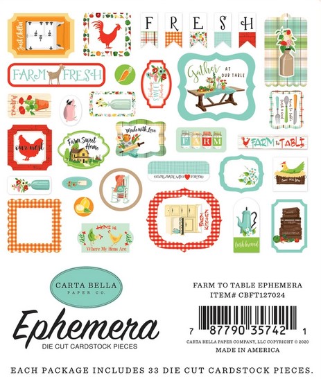 CB Farm to Table Ephemera