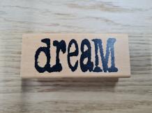 Gebruikt. Stampers Anonymous J3-1076 op hout. Tim Holtz Collectie  