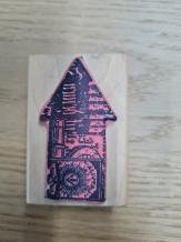Gebruikt. Stampers Anonymous J2-987 op hout. 
