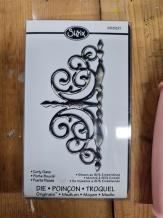 Gebruikt. Sizzix Curly Gate Die