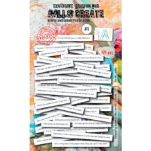 AALL & Create Ephemera Die-cuts Bite me White 1 (192 stuks)