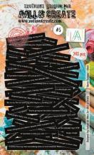 AALL & Create Ephemera Die-cuts Sharp tongues Black 5 (243 stuks)