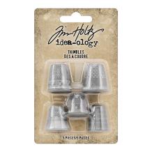 images/productimages/small/idea-ology-tim-holtz-thimbles-5pcs-th93791.jpg