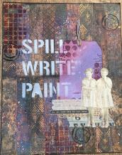 8 april ArtJournal Cafe met Claudia