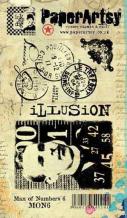images/productimages/small/man-of-numbers-plate-6-ez-cling-mounted-mon6ez-paperartsy-collections-vintage-stamps.jpg