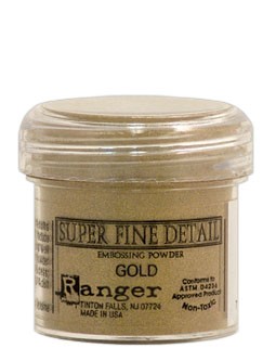 Ranger embossingpoeder Super Fine Detail Gold