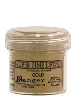 Ranger embossingpoeder Super Fine Detail Gold