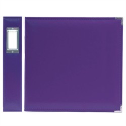 WMK 3-ring album classic leather Grape Soda 12inch