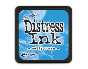 Ranger Mini Distress Ink Salty Ocean