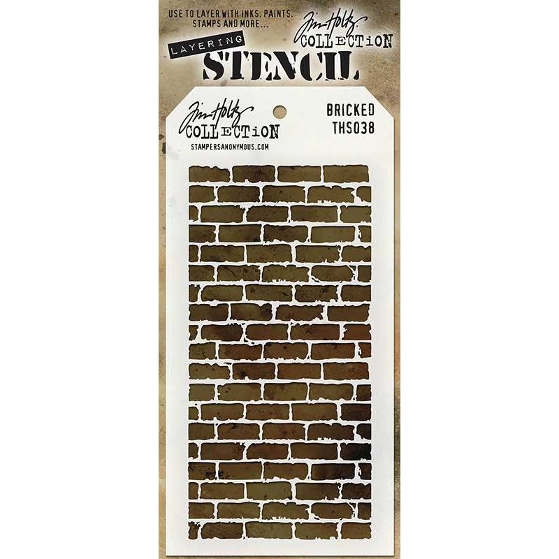 TH Stencil Bricked