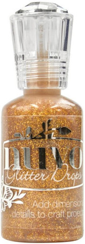 Nuvo Glitter Drops Golden Sunset