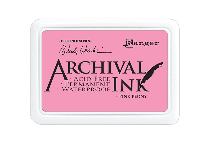 Ranger Wendy Vecchi Archival Ink Pink Peony