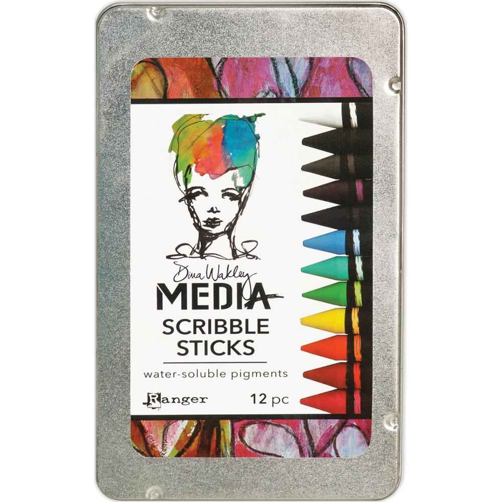 Dina Wakley Media Scribble Sticks 1