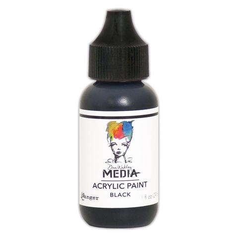 Ranger DWM Heavy Body Acrylic Paint Black 1 oz