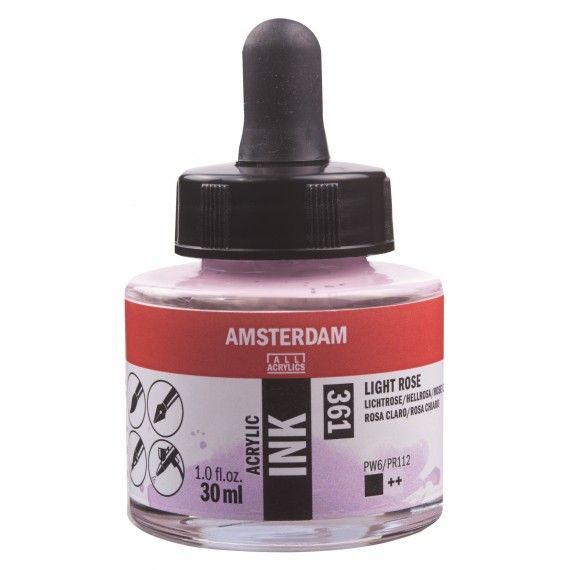 Amsterdam Acrylic Ink Light Rose