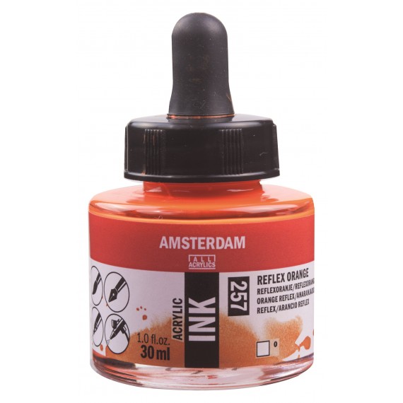 Amsterdam Acrylic Ink Reflex Orange